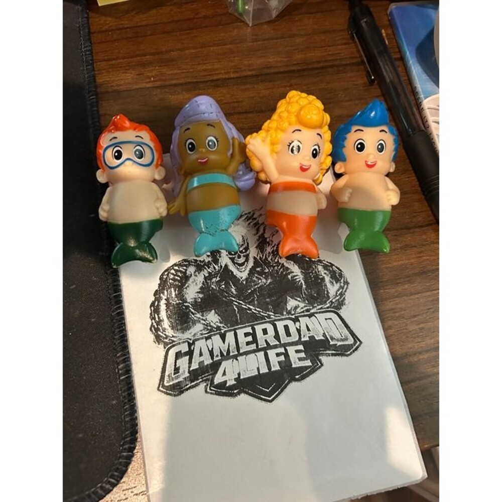 Nickelodeon Bubble Guppies Bath Finger Puppets 4pk - Nonny, Zolli, Deema, Gil